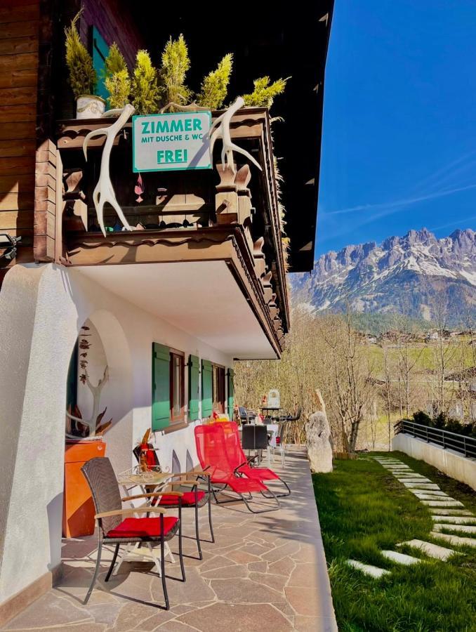 Gaste-Haus Kaisers-Gluck Hotel Going am Wilden Kaiser ภายนอก รูปภาพ